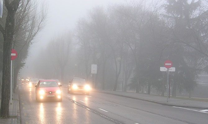 Consejos para conducir con niebla