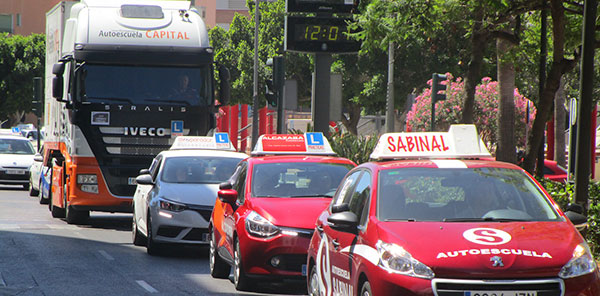 Caravana reivindicativa en Almería