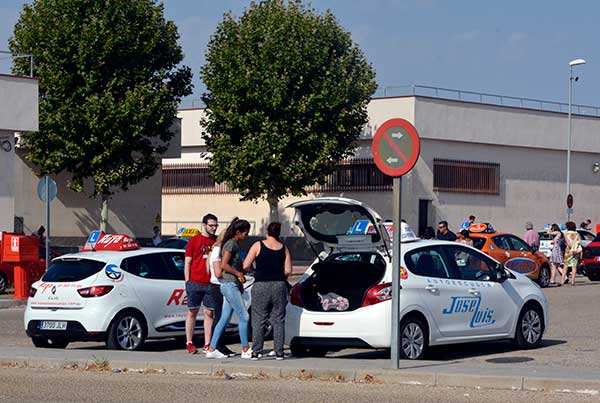 Cada examinador hará 12 pruebas de circulación donde sea necesario